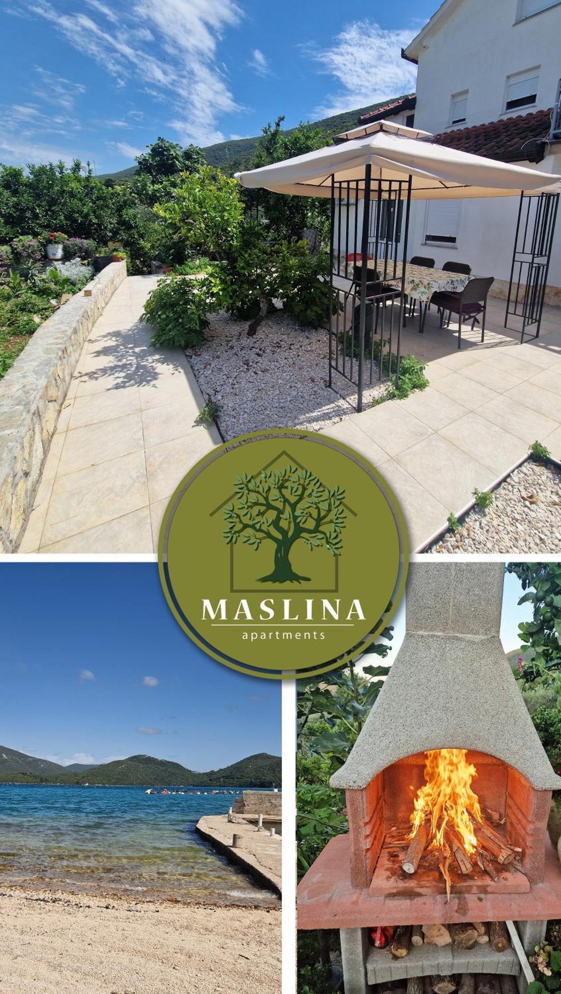 Apartments Maslina 스톤 외부 사진